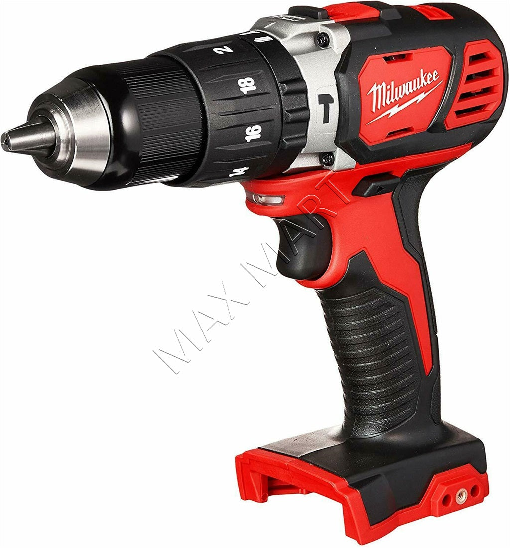 Milwaukee 2607-20 M18 Cordless Compact 1/2-inch Hammer Drill/Driver (Tool Only)