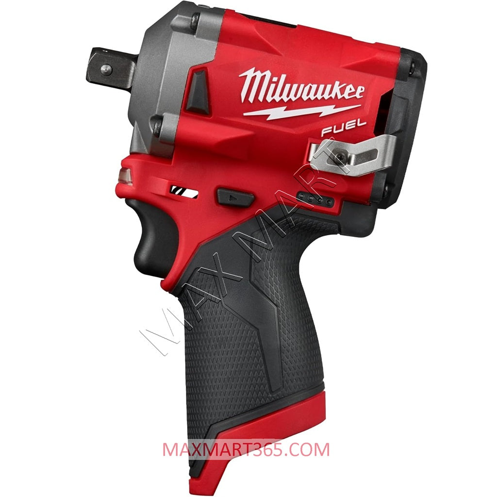 Milwaukee M12 FUEL 1/2-inch Stubby Impact Wrench 2555-20 2555P-20 (Tool Only)