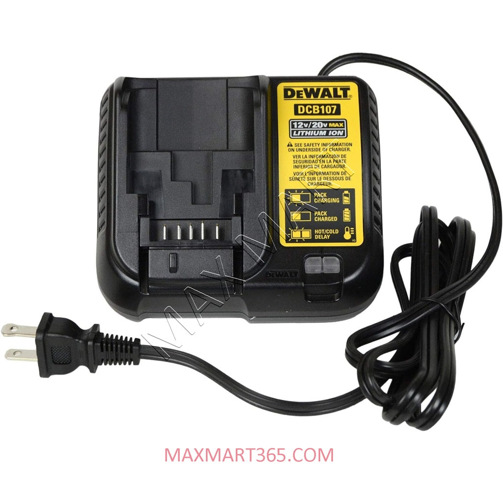 DEWALT DCB107 12V/20V/60V 1.25-Amp Charger