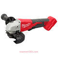 Milwaukee 2686-20 M18 4-1/2-inch/5-inch Brushless Cordless Cut-Off Saw Angle Grinder w/ Paddle Switch (Tool Only)