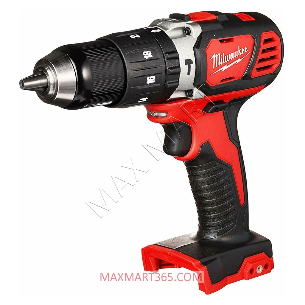 Milwaukee 2607-20 M18 Cordless Compact 1/2-inch Hammer Drill/Driver (Tool Only)