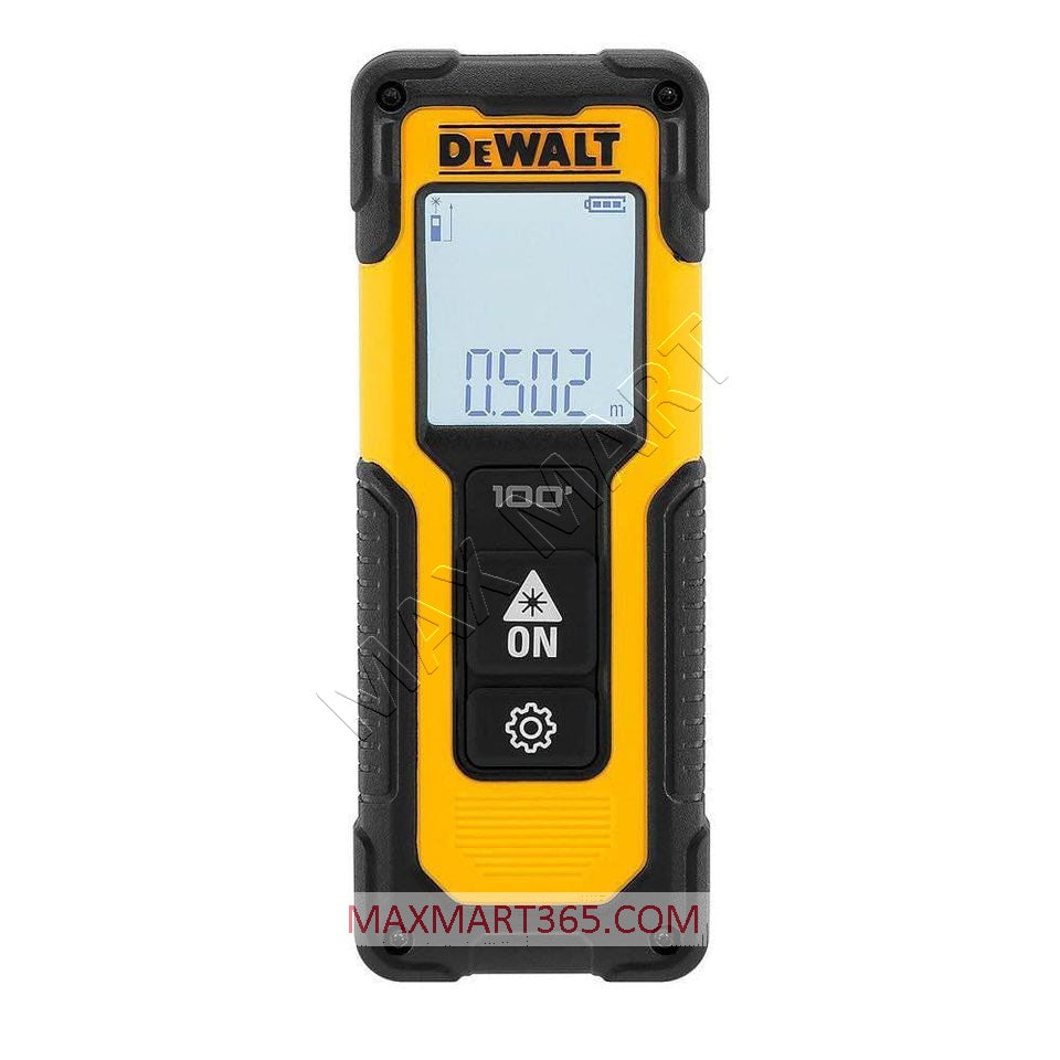 DEWALT 100ft 30m Red Laser Distance Measurer DWHT77100-CN