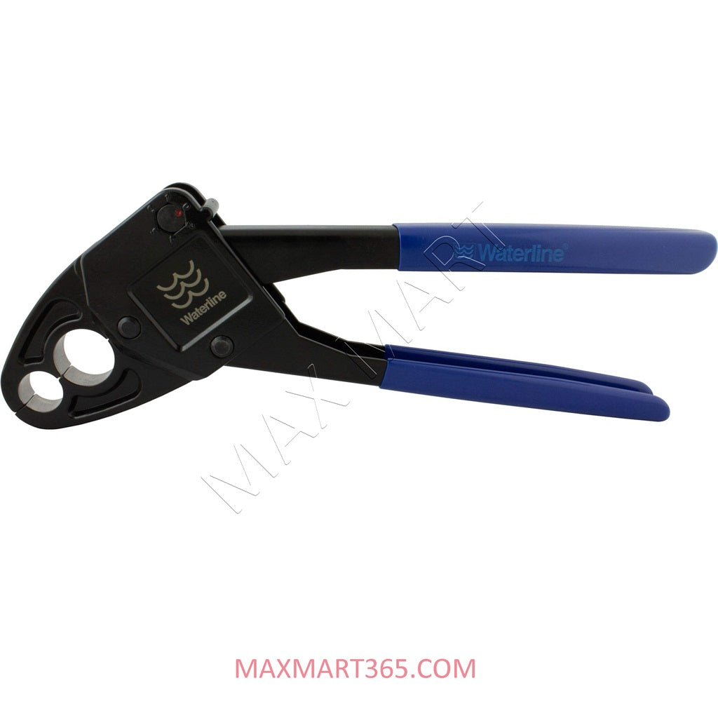 Waterline CrimpRite 1/2 英寸和 3/4 英寸组合角 Pex 压接工具 1592310