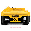 DEWALT 20V 6Ah 6.0Ah Max XR Lithium-Ion Battery DCB206