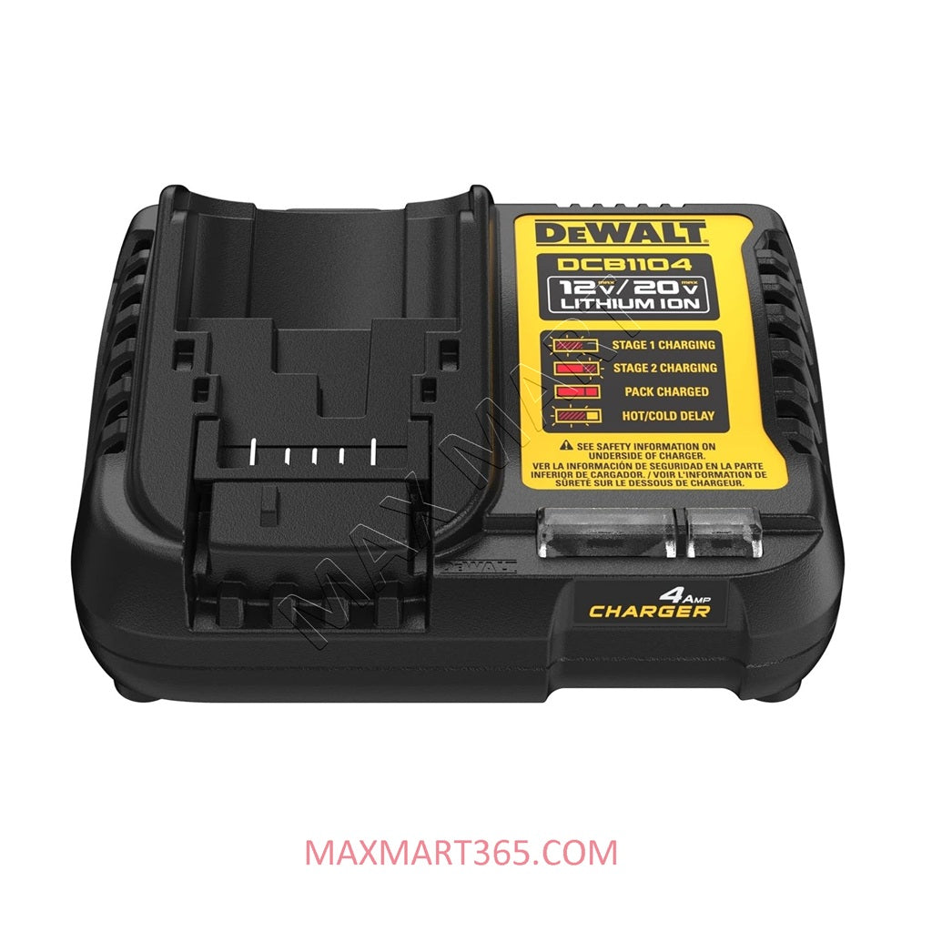 DEWALT DCB1104 12V/20V/60V 4.0-Amp 4Amp Charger
