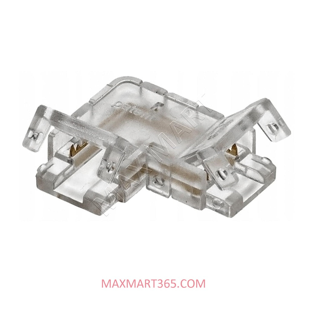 L-Shaped Corner Joint Connector Adapter for 8mm Solderless LED Strip Light