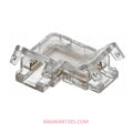 L-Shaped Corner Joint Connector Adapter for 8mm Solderless LED Strip Light