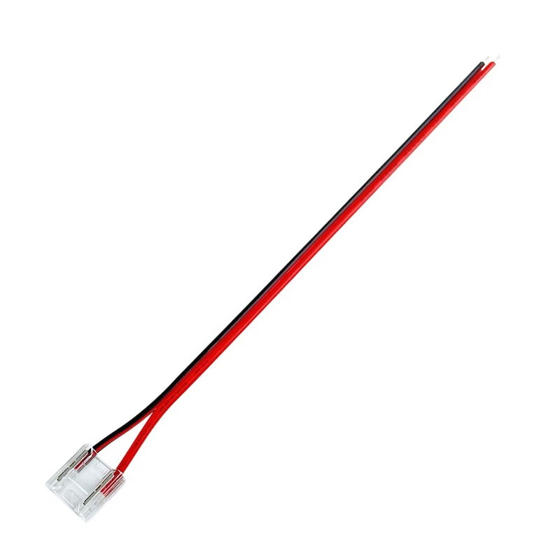 Solderless 8mm LED Strip to Wire Cable Connector
