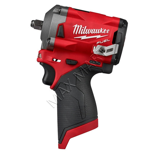 Milwaukee 2554-20 M12 FUEL 3/8-inch Brushless Cordless Stubby Impact Wrench (Tool Only)