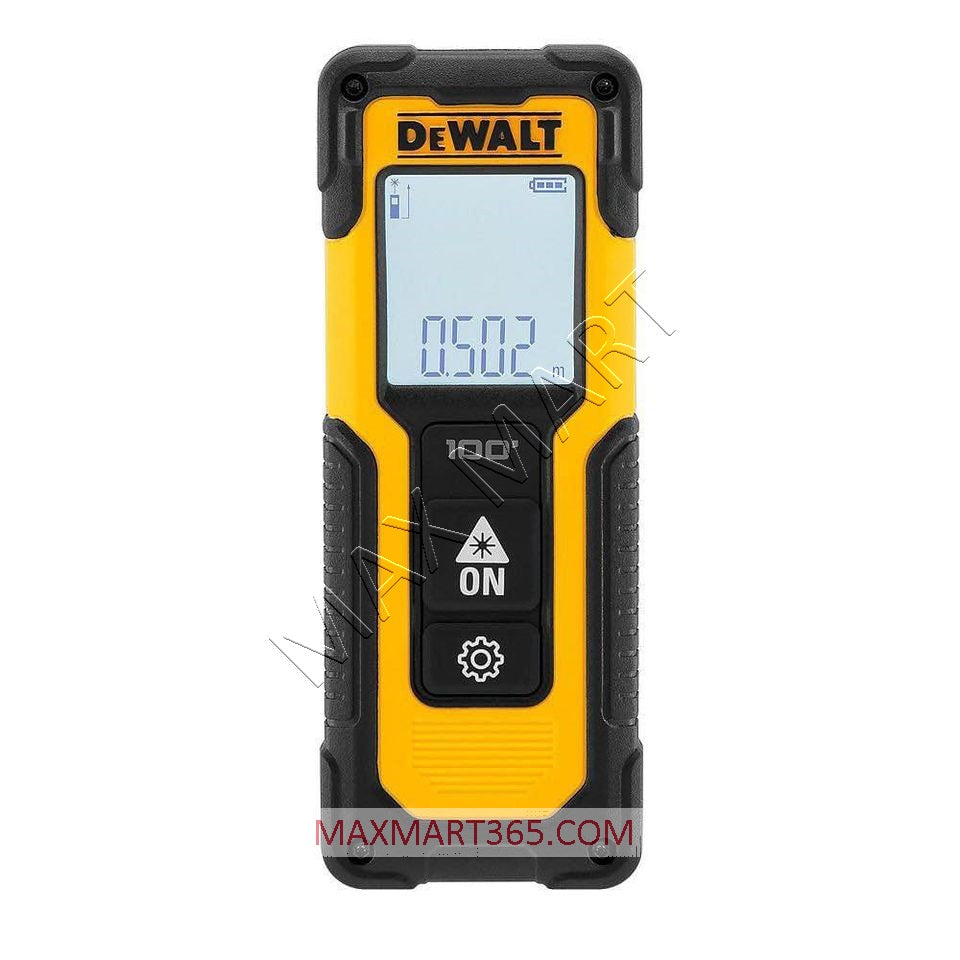 DEWALT 100ft 30m Red Laser Distance Measurer DWHT77100-CN