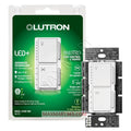Lutron Maestro Fan Control and Light Dimmer for Dimmable LED and Incandescent Bulbs - White MACL-LFQH-WH