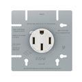 Eaton 50-Amp 125/250V 3P4W Stove Receptacle Outlet Plug