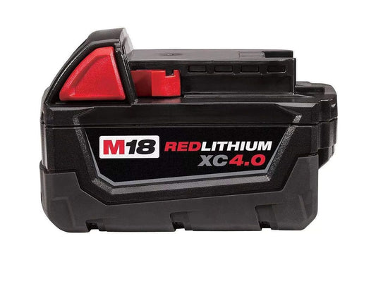 Milwaukee M18 18V Lithium-Ion Extended Capacity (XC) 4Ah 4.0Ah Battery 48-11-1840