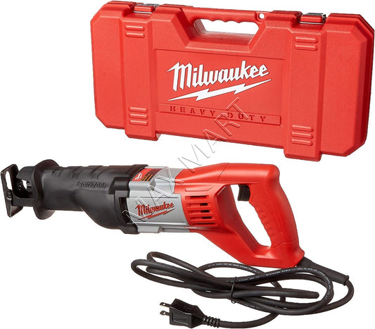 Milwaukee 6519-31 12Amp 12A Corded SAWZALL Reciprocating Saw Kit with Hard Case