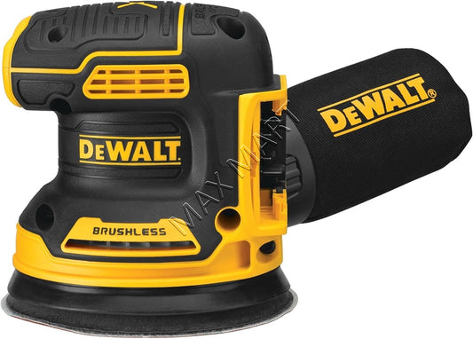 DEWALT DCW210B 20V XR 无绳无刷 5 英寸变速随机轨道砂光机（仅工具）