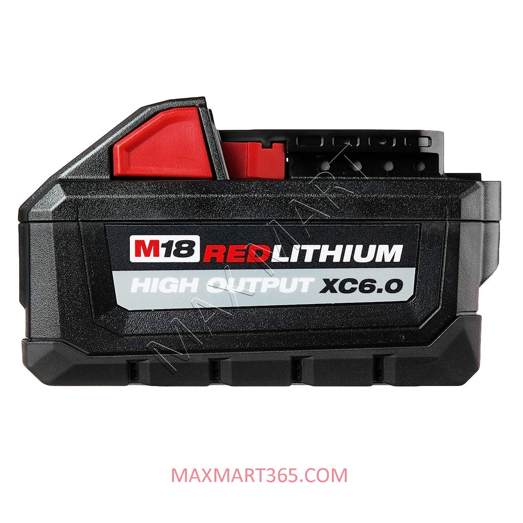 Milwaukee M18 18V Lithium-Ion Extended Capacity (XC) HIGH OUTPUT 6.0Ah 6Ah Battery 48-11-1865