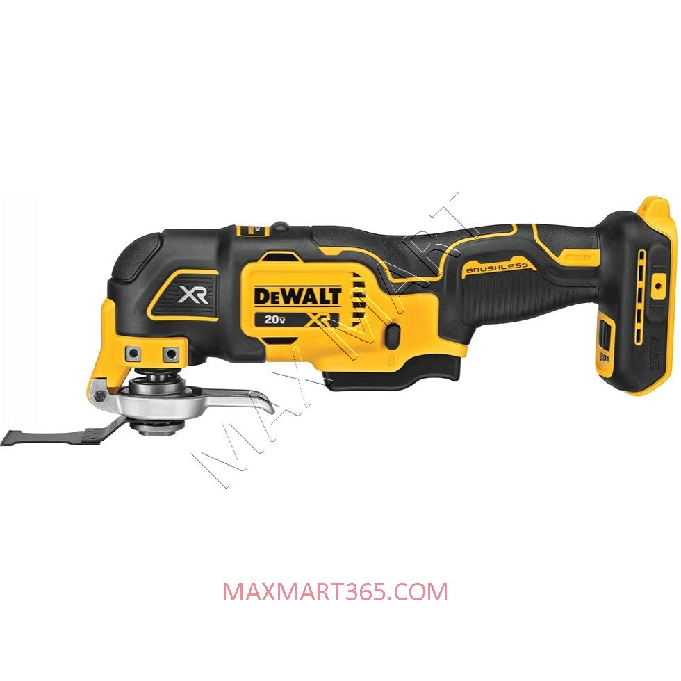 DEWALT DCS356B 20V XR 3-Speed Brushless Cordless Oscillating Tool Multi-Tool (Tool Only)