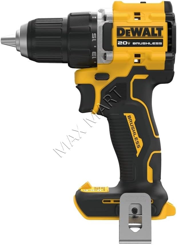 DEWALT DCD794B 20V ATOMIC 无绳无刷 1/2 英寸紧凑型电钻驱动器（仅工具）