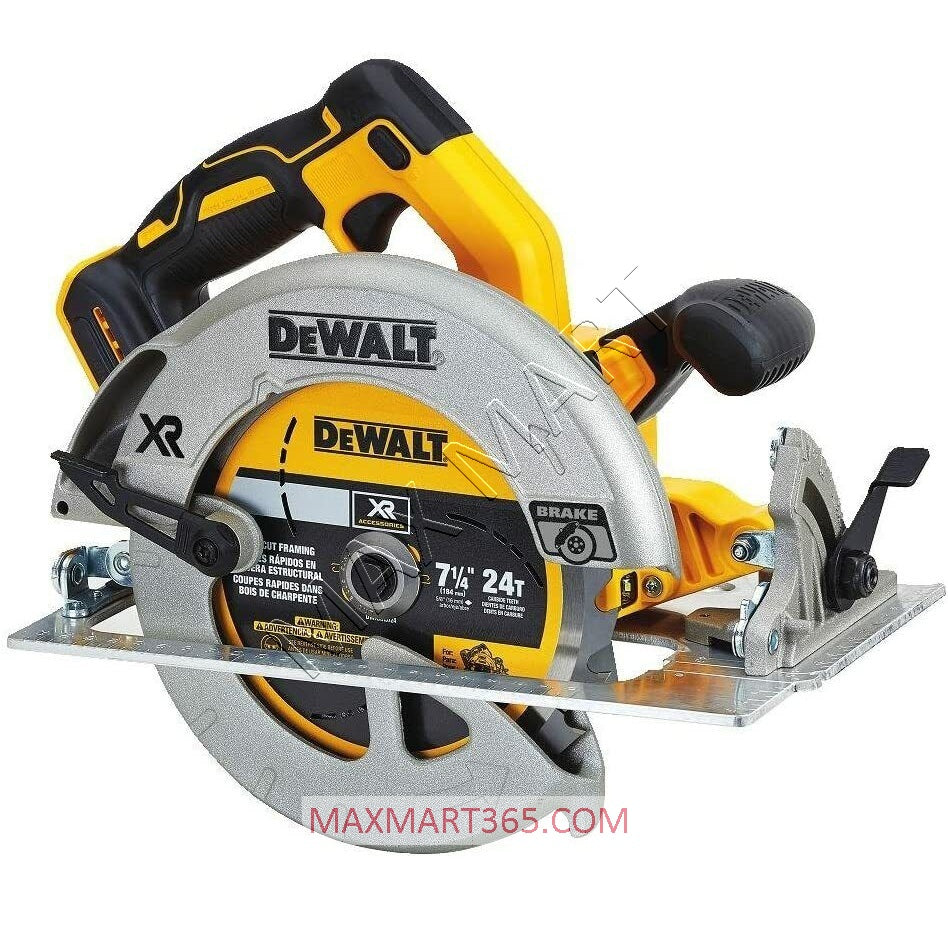 DEWALT DCS570B 20V XR Cordless Brushless 7-1/4-inch Circular Saw with Electric Brake (Tool Only)