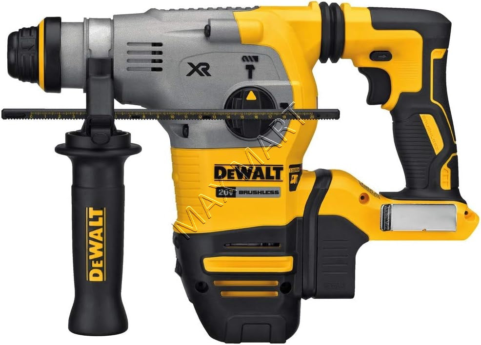 DEWALT DCH293 20V XR 无绳无刷 1-1/8 英寸 SDS-plus 混凝土/砖石旋转锤 DCH293B（仅工具）