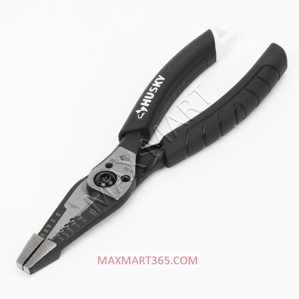 Husky 7-inch Wire Stripping Pliers 19T115