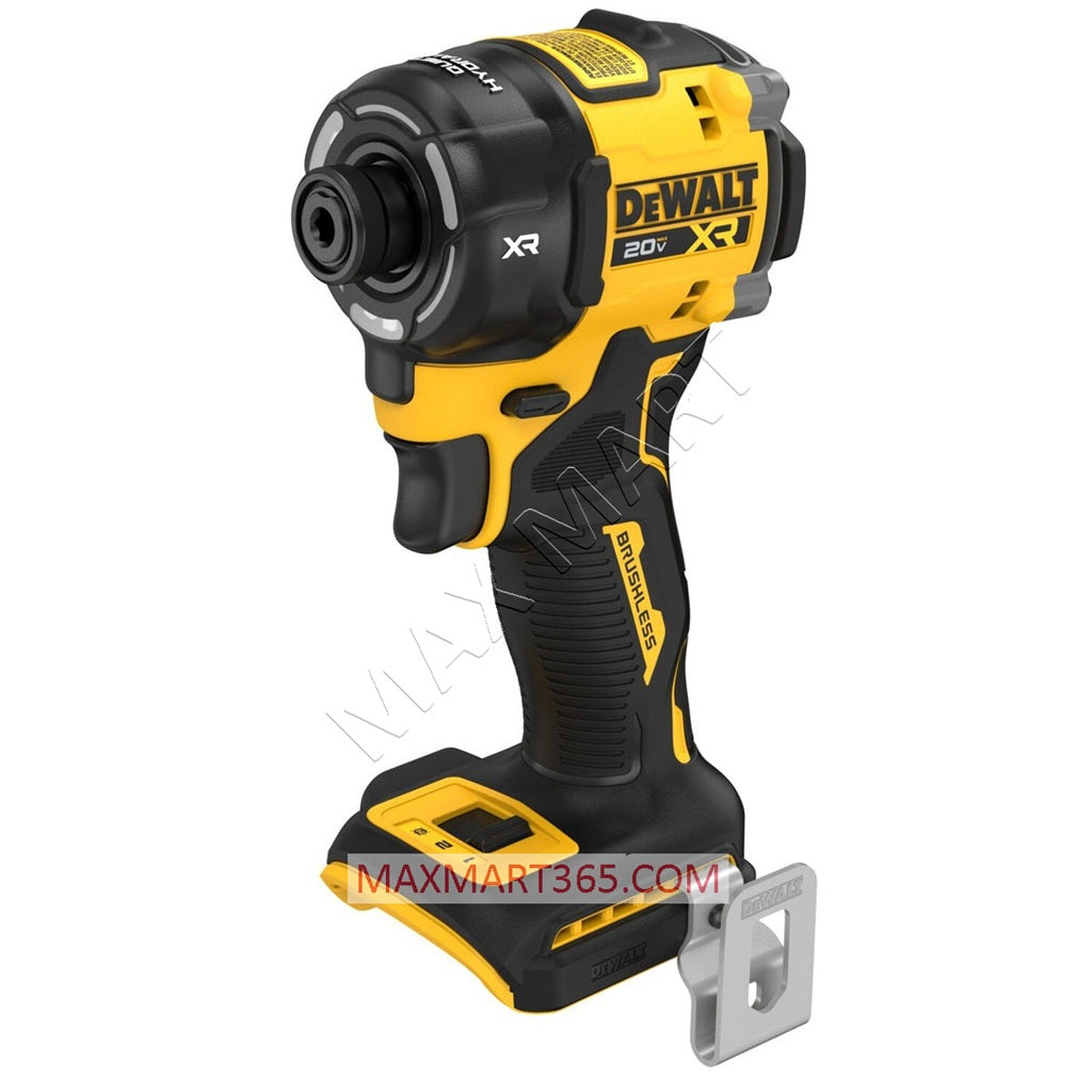 DEWALT DCF870B 20V XR Brushless Cordless 3-Speed 1/4-In Quiet Hydraulic Impact Driver (Tool Only)
