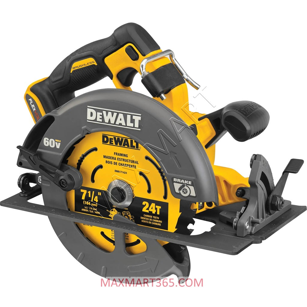 DEWALT DCS578B 60V FLEXVOLT ADVANTAGE Brushless Cordless 7-1/4-inch Circular Saw (Tool Only)