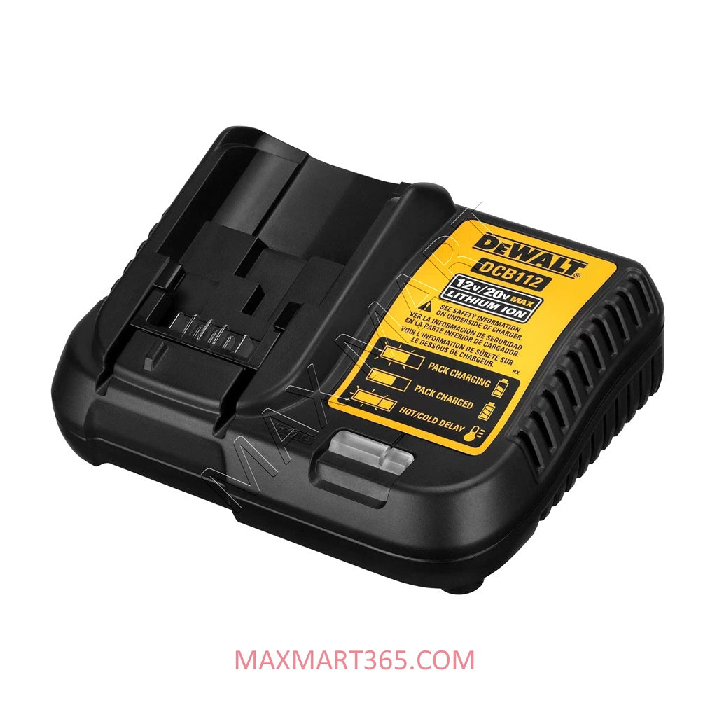 DEWALT DCB112 12V/20V/60V 2.0-Amp 2Amp Charger