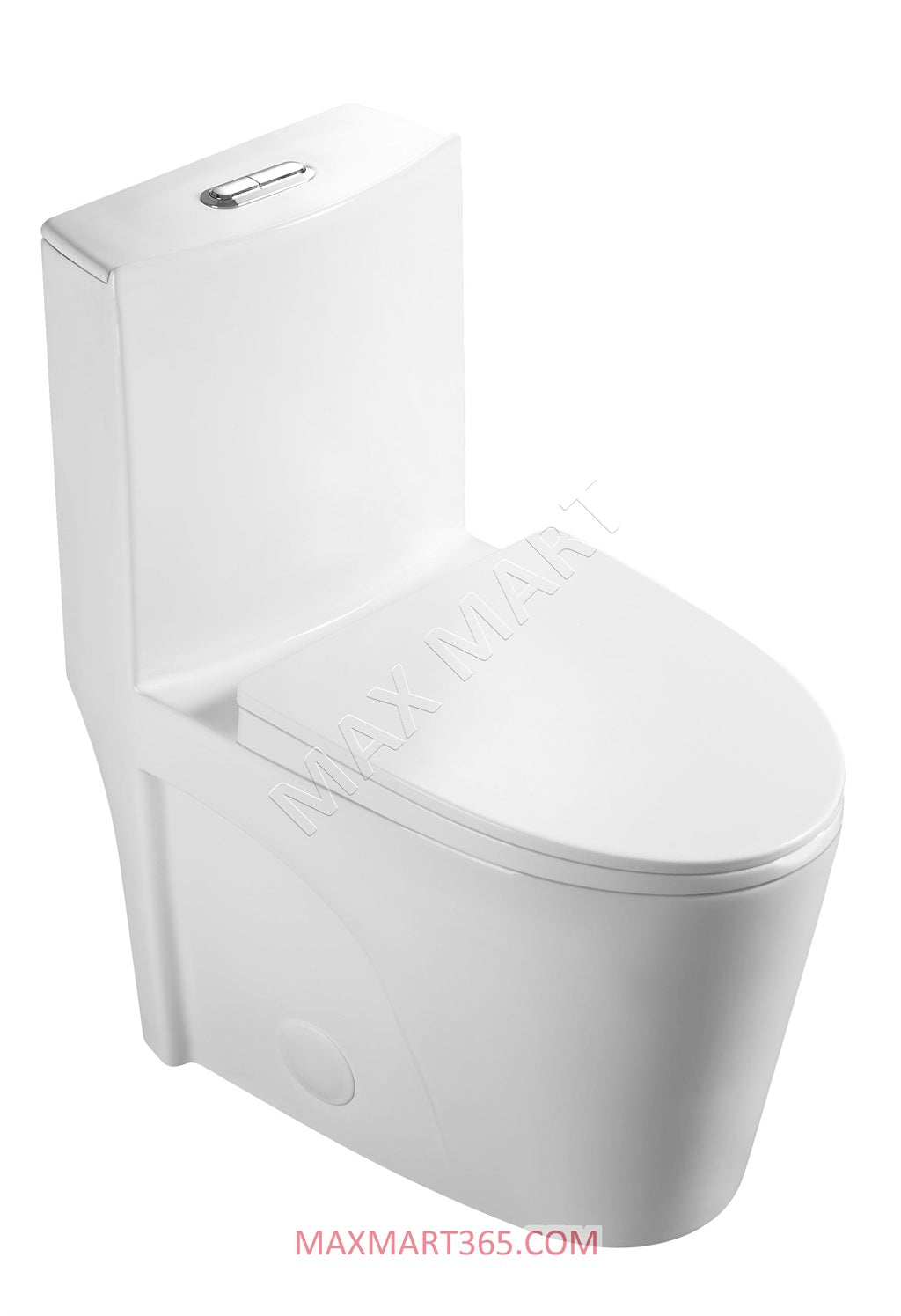 One-Piece Toilet with Soft-Close Seat, CUPC certified, 12-inch Rough-in