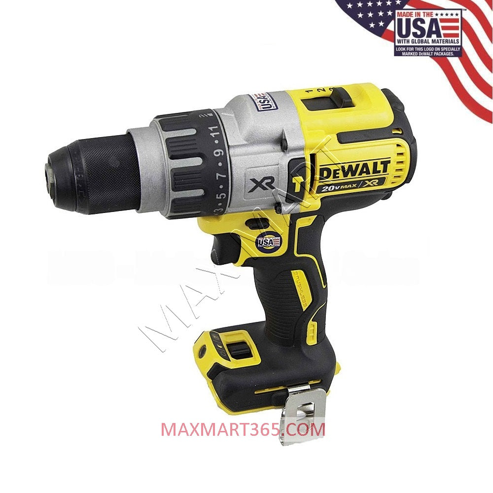 DEWALT DCD996B 20V XR Brushless Cordless 3-Speed 1/2-inch Hammer Drill/Driver (Tool Only)