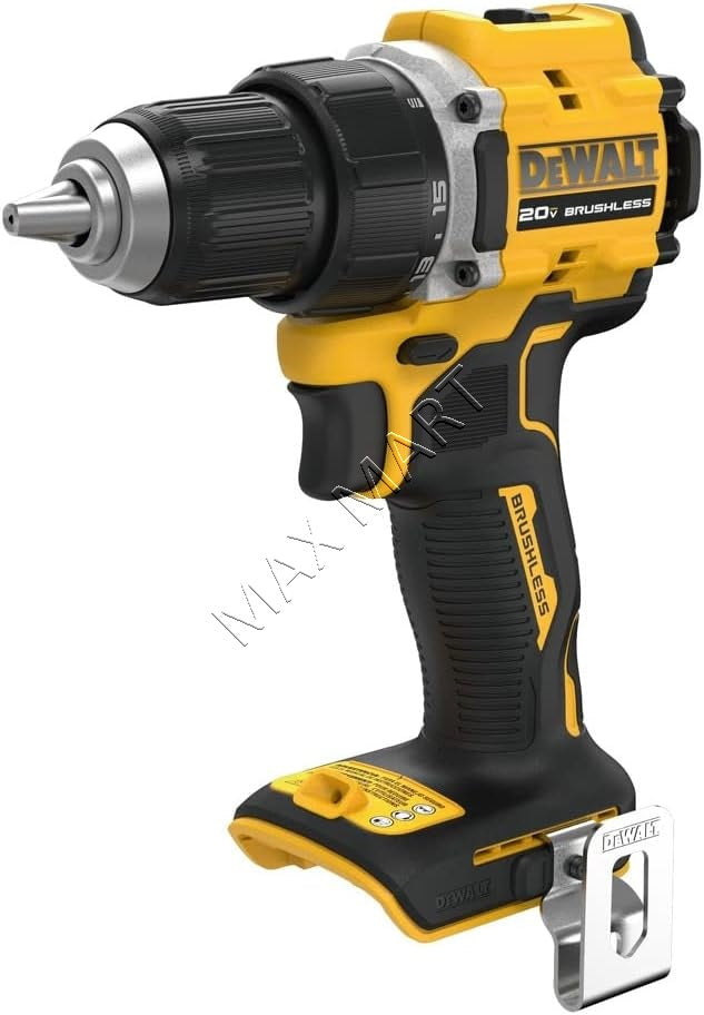 DEWALT DCD794B 20V ATOMIC 无绳无刷 1/2 英寸紧凑型电钻驱动器（仅工具）