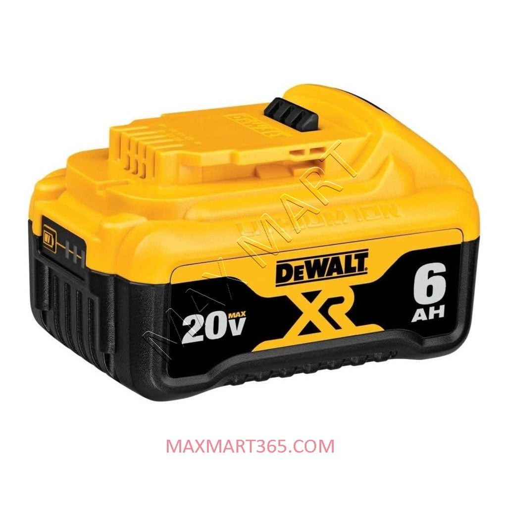 DEWALT 20V 6Ah 6.0Ah Max XR Lithium-Ion Battery DCB206