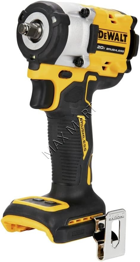 DEWALT DCF923B 20V ATOMIC 无刷无绳 3/8 英寸冲击扳手枪（仅工具）