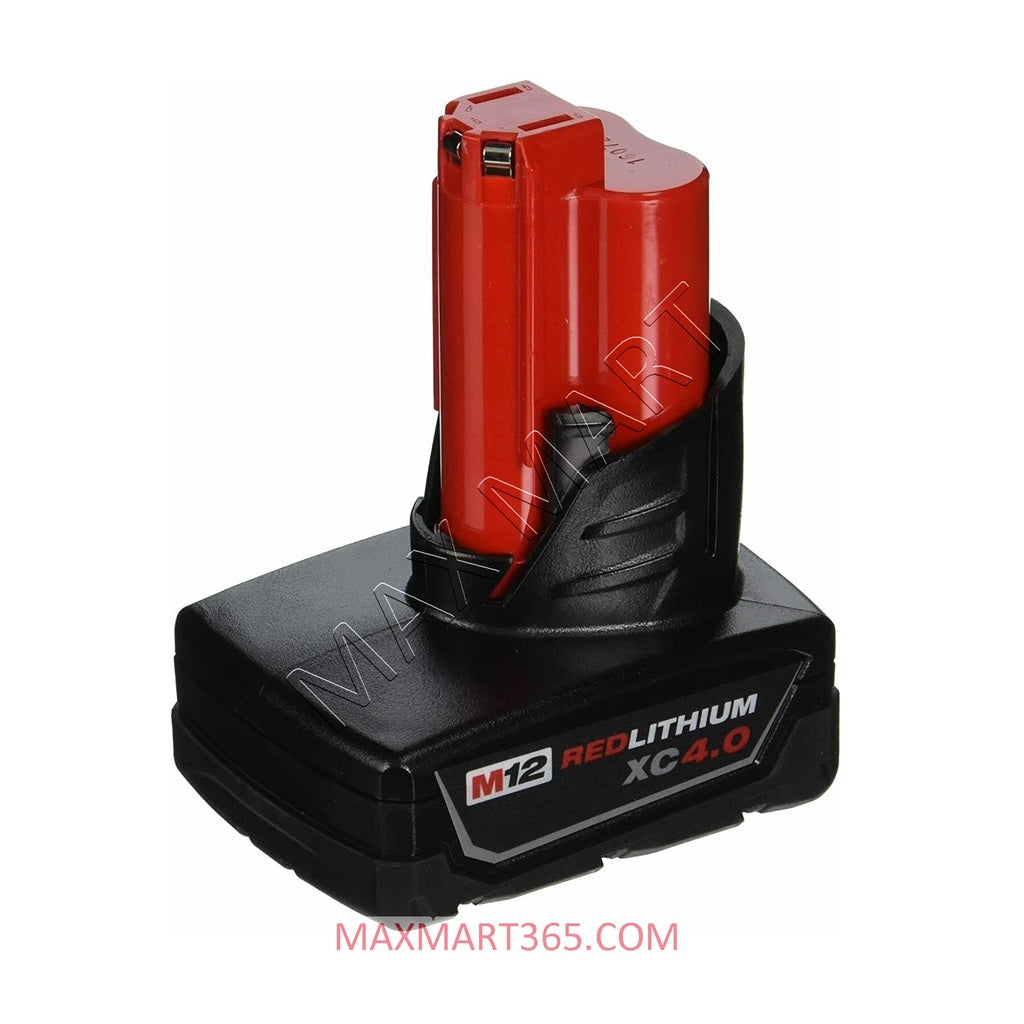Milwaukee M12 Lithium-Ion Extended Capacity (XC) 4.0Ah 4Ah Battery 48-11-2440