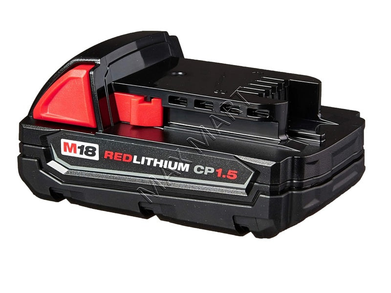 Milwaukee M18 18V Lithium-Ion Compact (CP) 1.5Ah Battery 48-11-1811