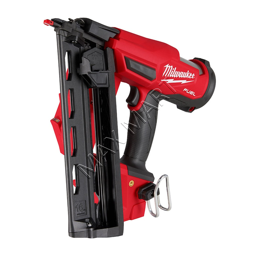 Milwaukee 2841-20 M18 FUEL Brushless Cordles 16 Gauge 16ga Angled Finish Nailer (Tool-Only)