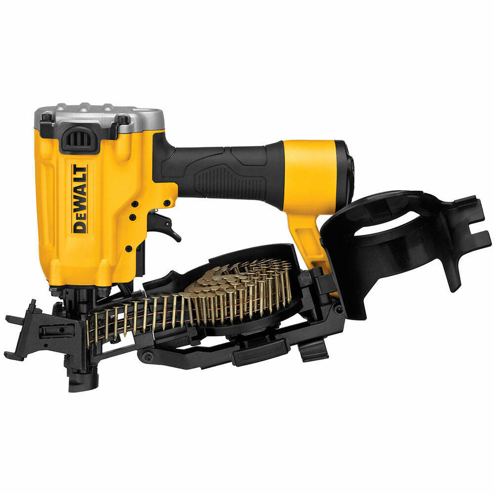 DeWALT DW45RN 3/4-Inch to 1-3/4-Inch 15 Degree Pneumatic Coil Roofing Nailer