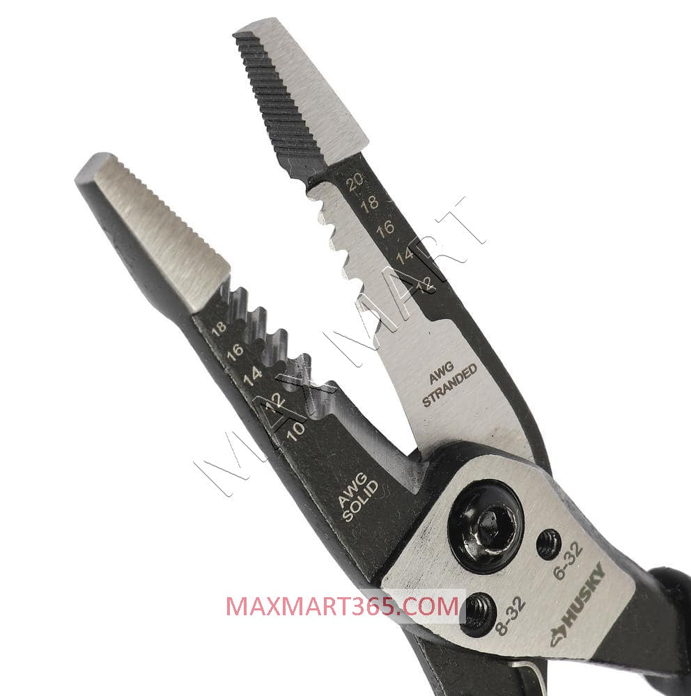 Husky 7-inch Wire Stripping Pliers 19T115
