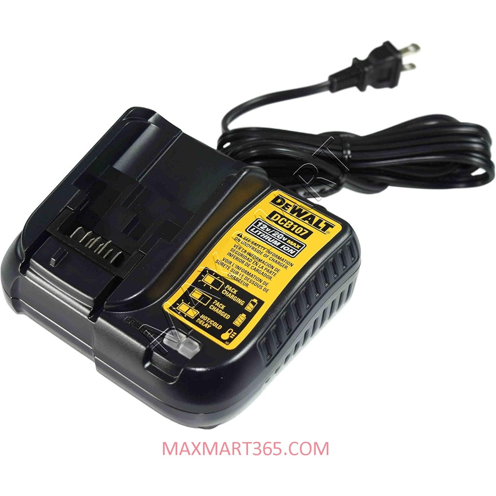 DEWALT DCB107 12V/20V/60V 1.25-Amp Charger