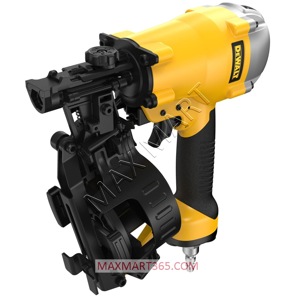 DEWALT DW46RN 3/4-Inch to 1-3/4-Inch 15 Degree Pneumatic Coil Roofing Nailer