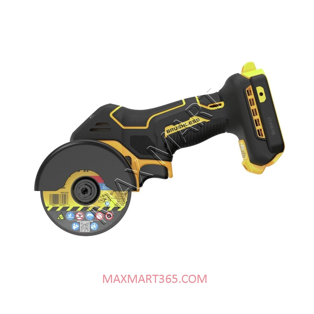 DEWALT DCS438B 20V XR Brushless Cordless 3-inch Cut-Off Tool (Tool Only)