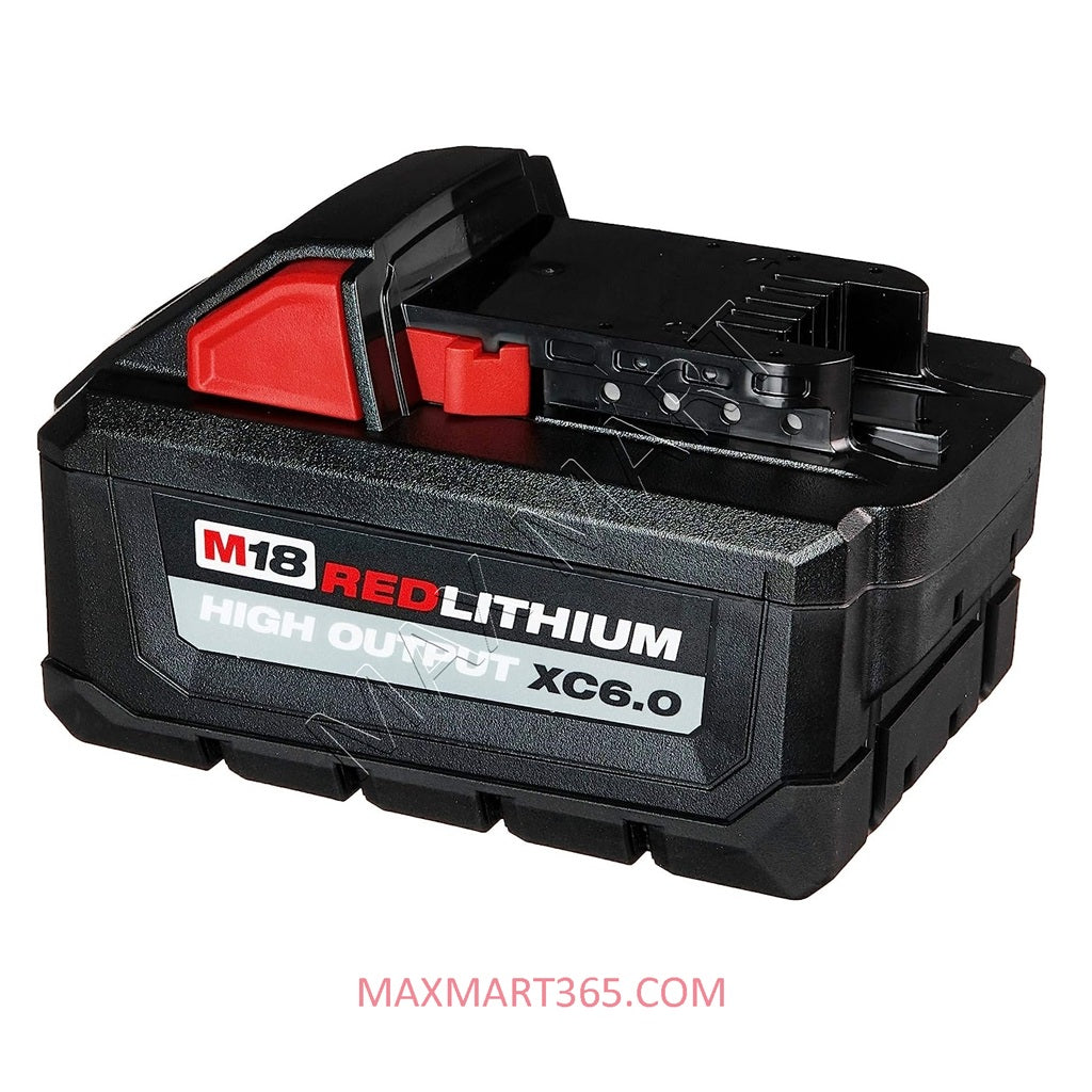 Milwaukee M18 18V Lithium-Ion Extended Capacity (XC) HIGH OUTPUT 6.0Ah 6Ah Battery 48-11-1865