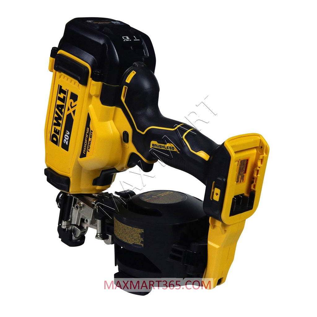 DEWALT DCN45RNB 20V XR Brushless Cordless 15-Degree Roofing Nailer (Tool Only)
