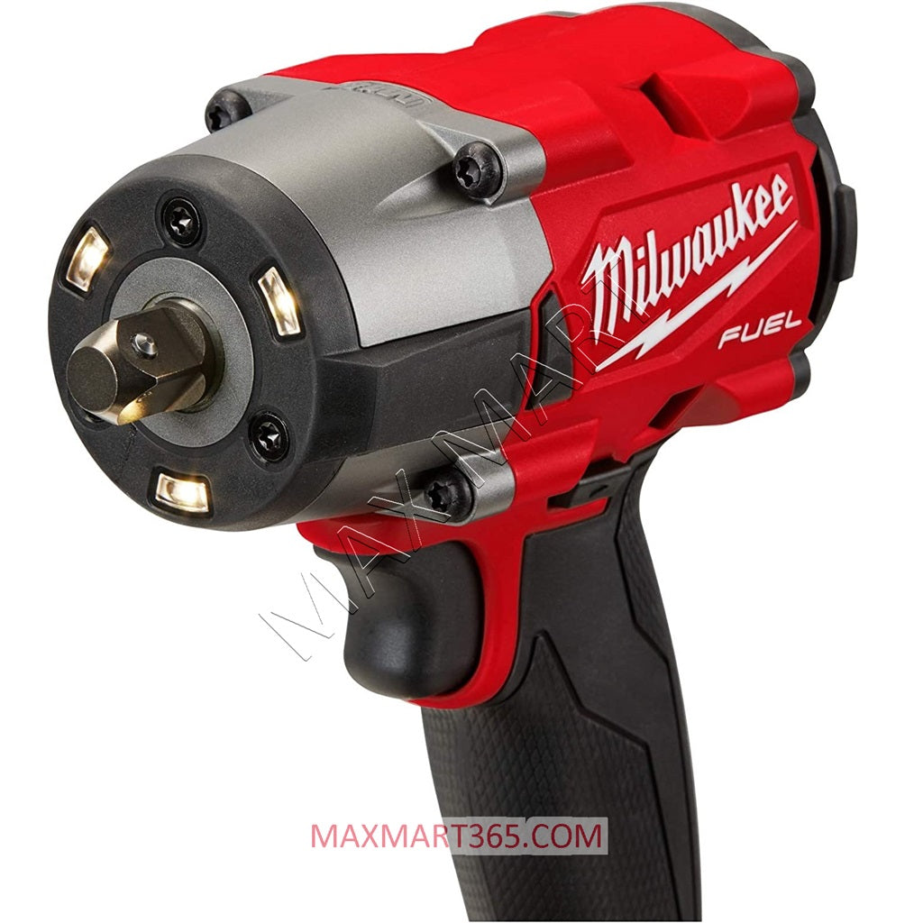 Milwaukee 2962P-20 M18 FUEL GEN-2 Mid Torque 1/2-inch Impact Wrench w/ Pin Detent (Tool Only)