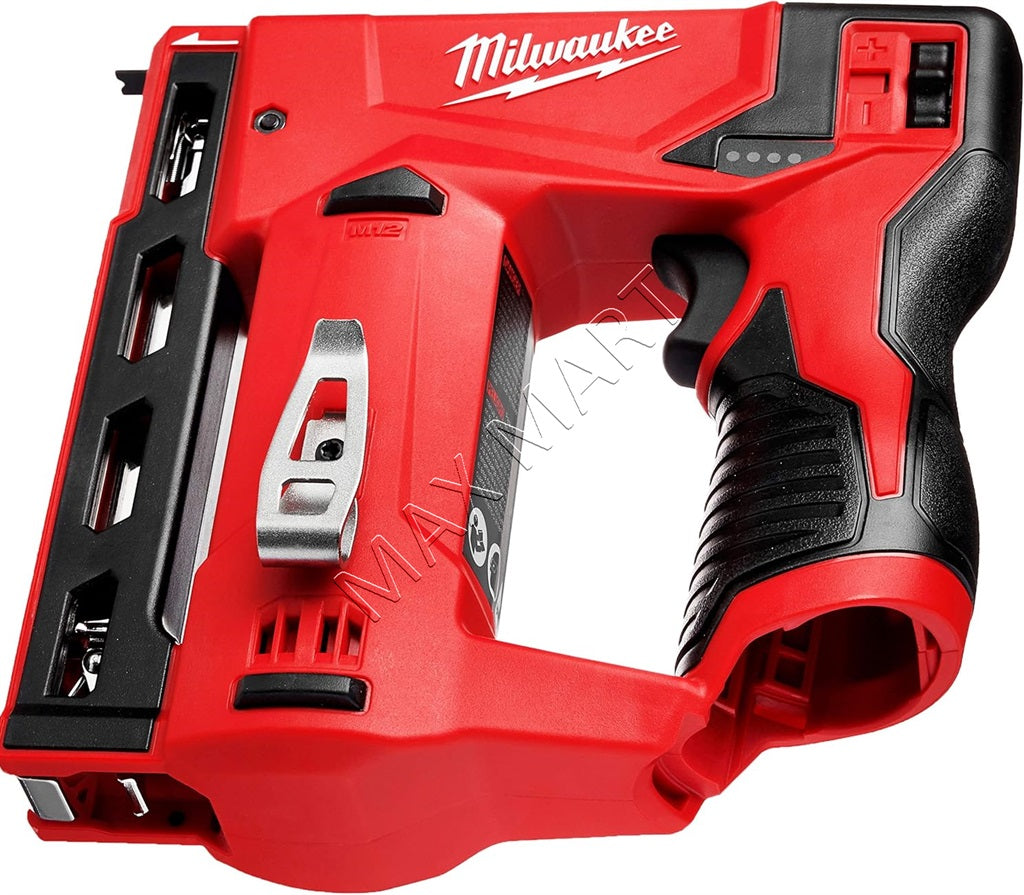 Milwaukee 2447-20 M12 Cordless 3/8-inch Crown Stapler (Tool Only)