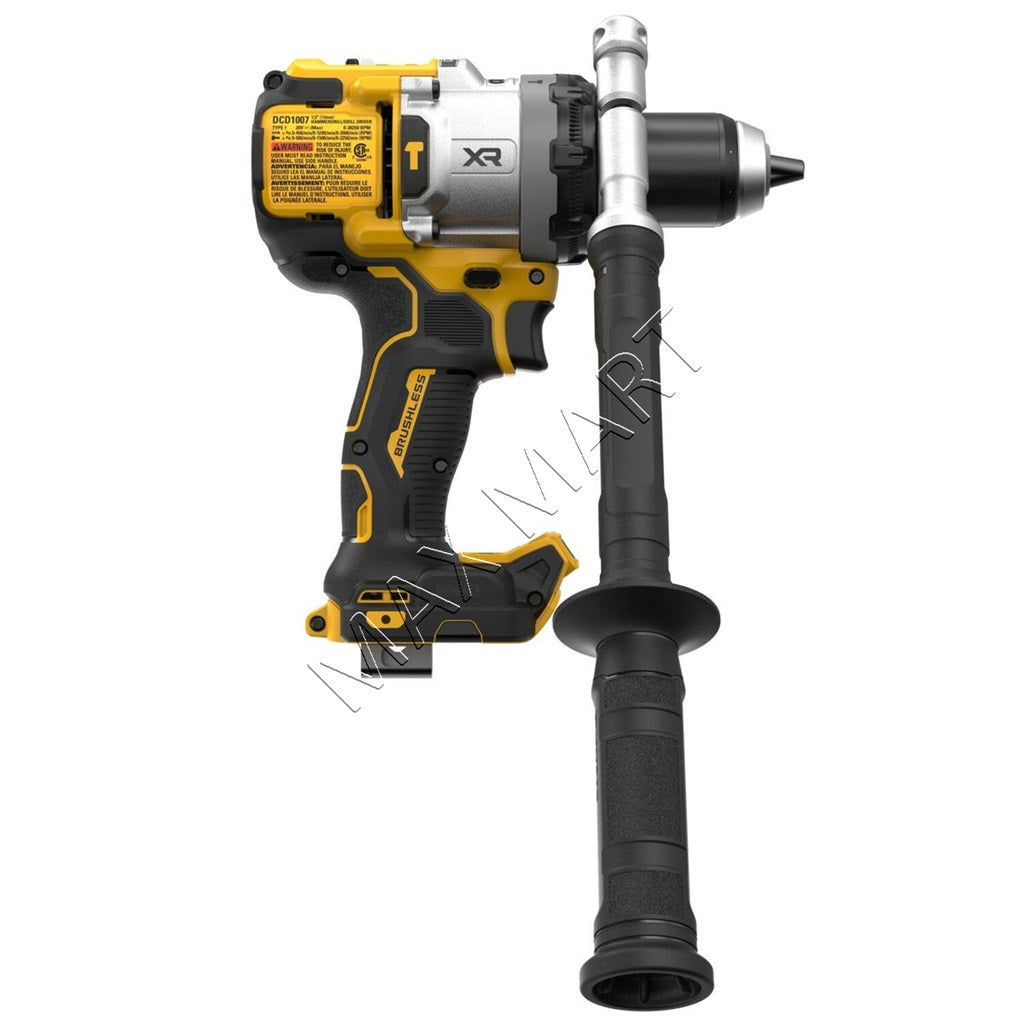 DEWALT DCD1007B 20V XR Brushless Cordless 1/2-in 3-Speed Hammer Drill/Driver (Tool Only)