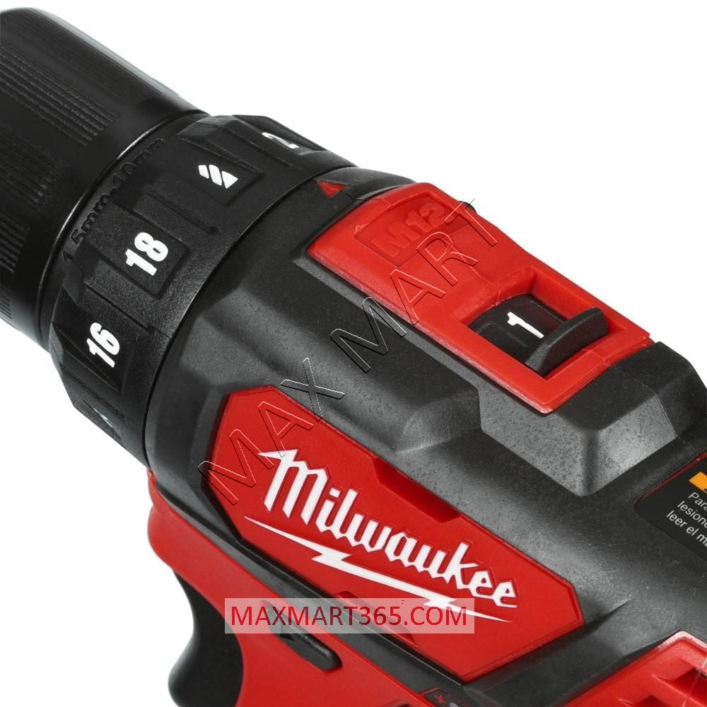 Milwaukee 2407-20 M12 12V Cordless 3/8-inch Drill/Driver (Tool Only)