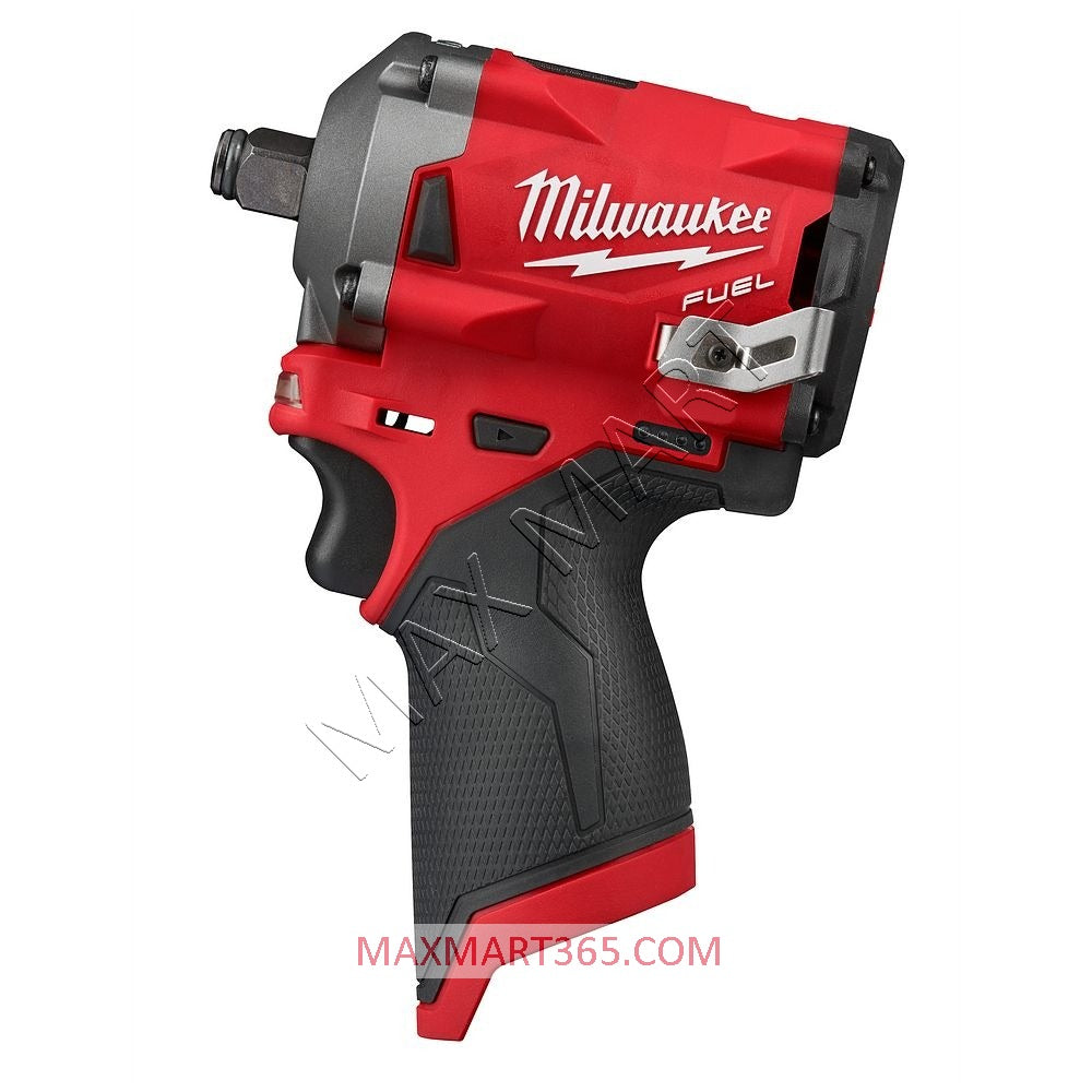 Milwaukee M12 FUEL 1/2-inch Stubby Impact Wrench 2555-20 2555P-20 (Tool Only)