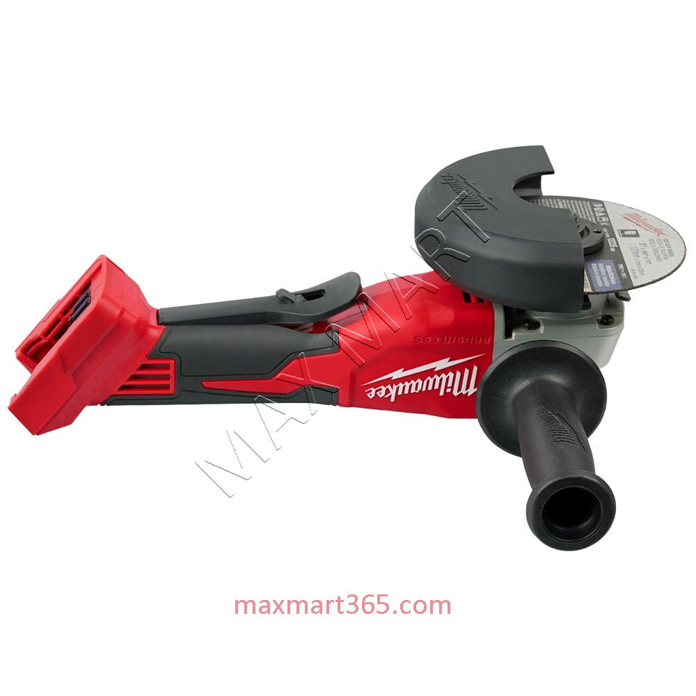 Milwaukee 2686-20 M18 4-1/2-inch/5-inch Brushless Cordless Cut-Off Saw Angle Grinder w/ Paddle Switch (Tool Only)