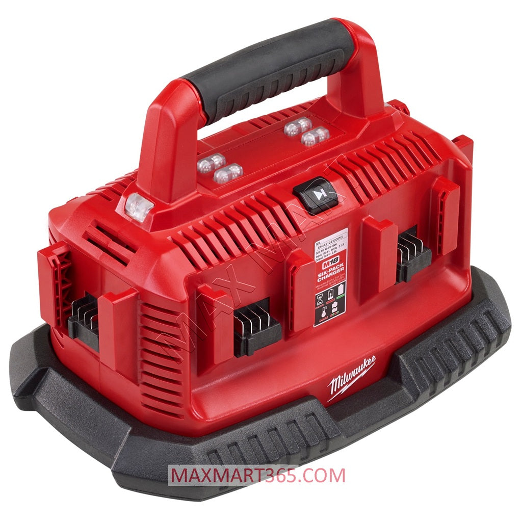 Milwaukee M18 6-Port Sequential Battery Charger 48-59-1806